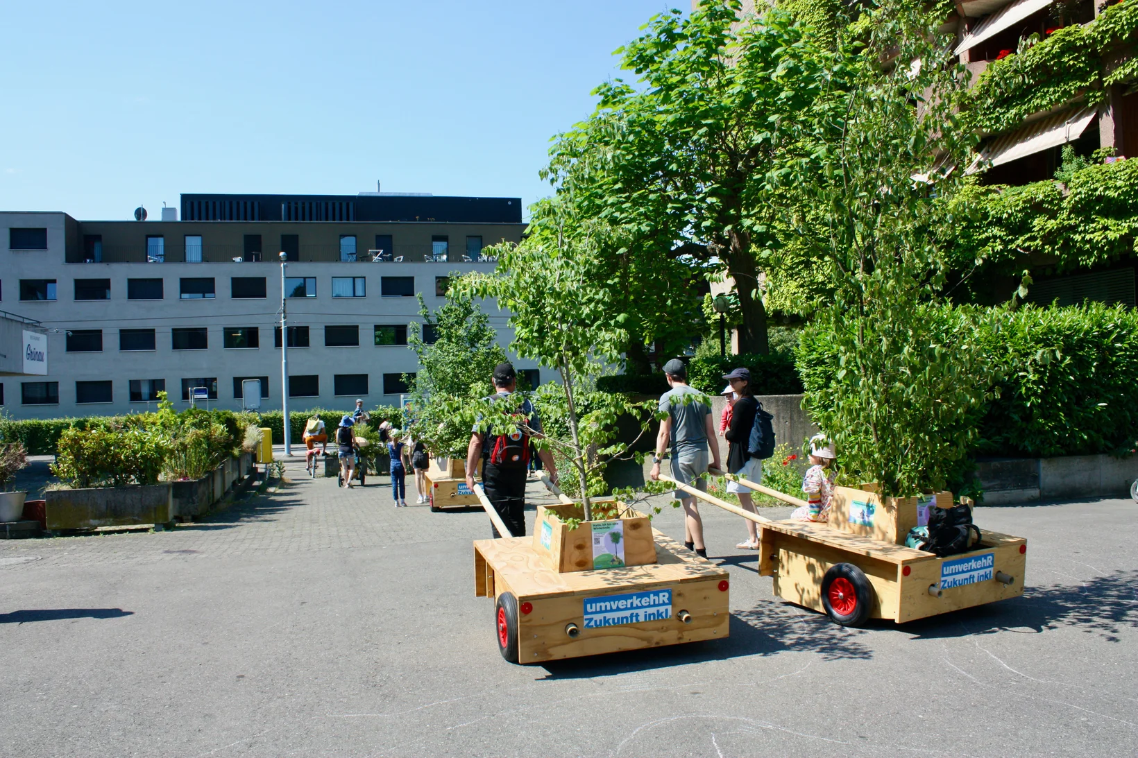 Wanderbaumparade Hardturmstrasse