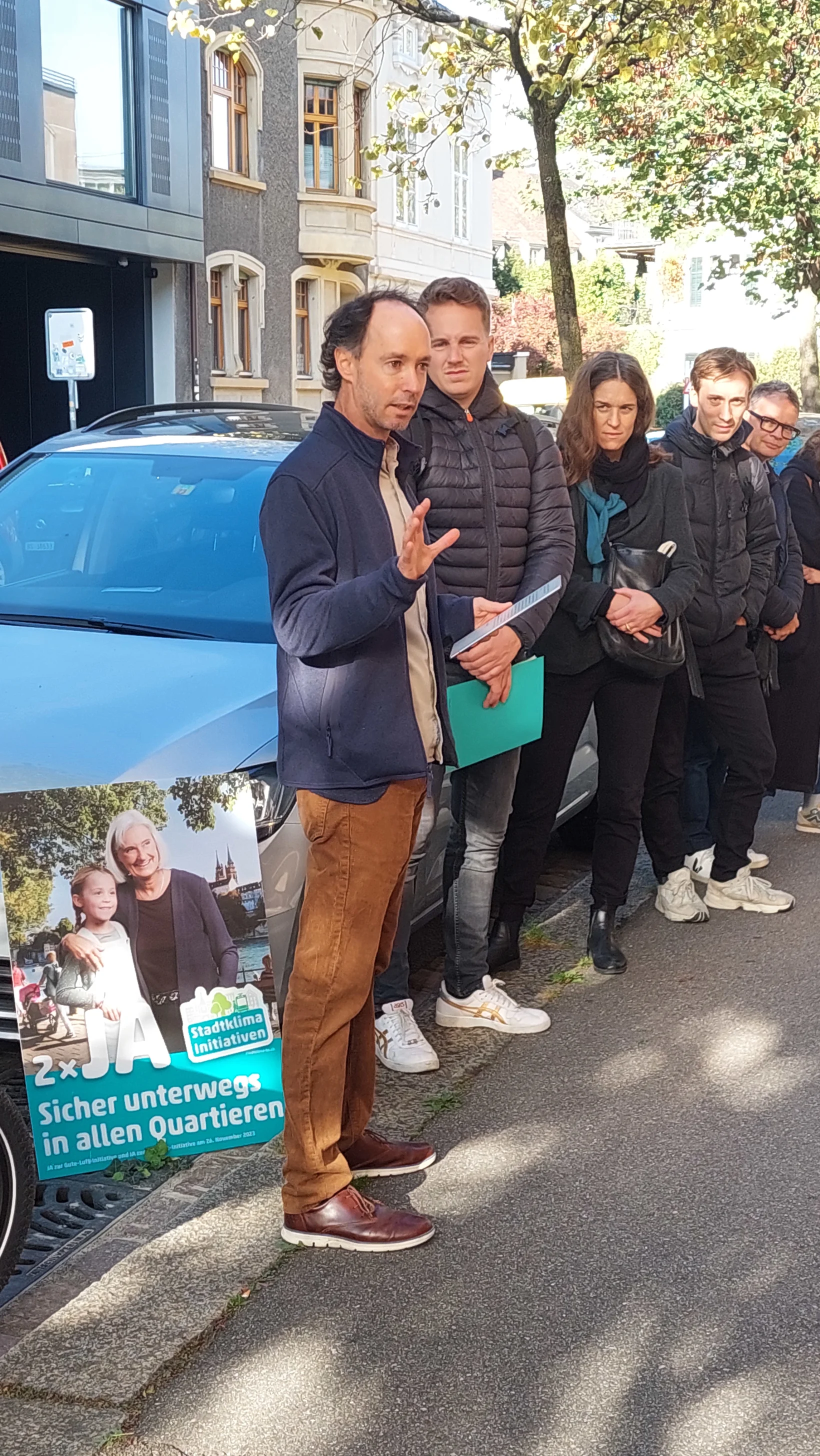 Fotos Pressekonferenz Stadtklima-Initiativen