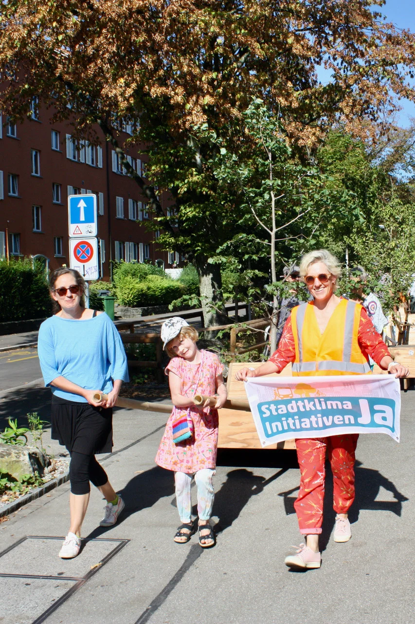 Wanderbaumallee von der Brahmsstrasse an die Idastrasse