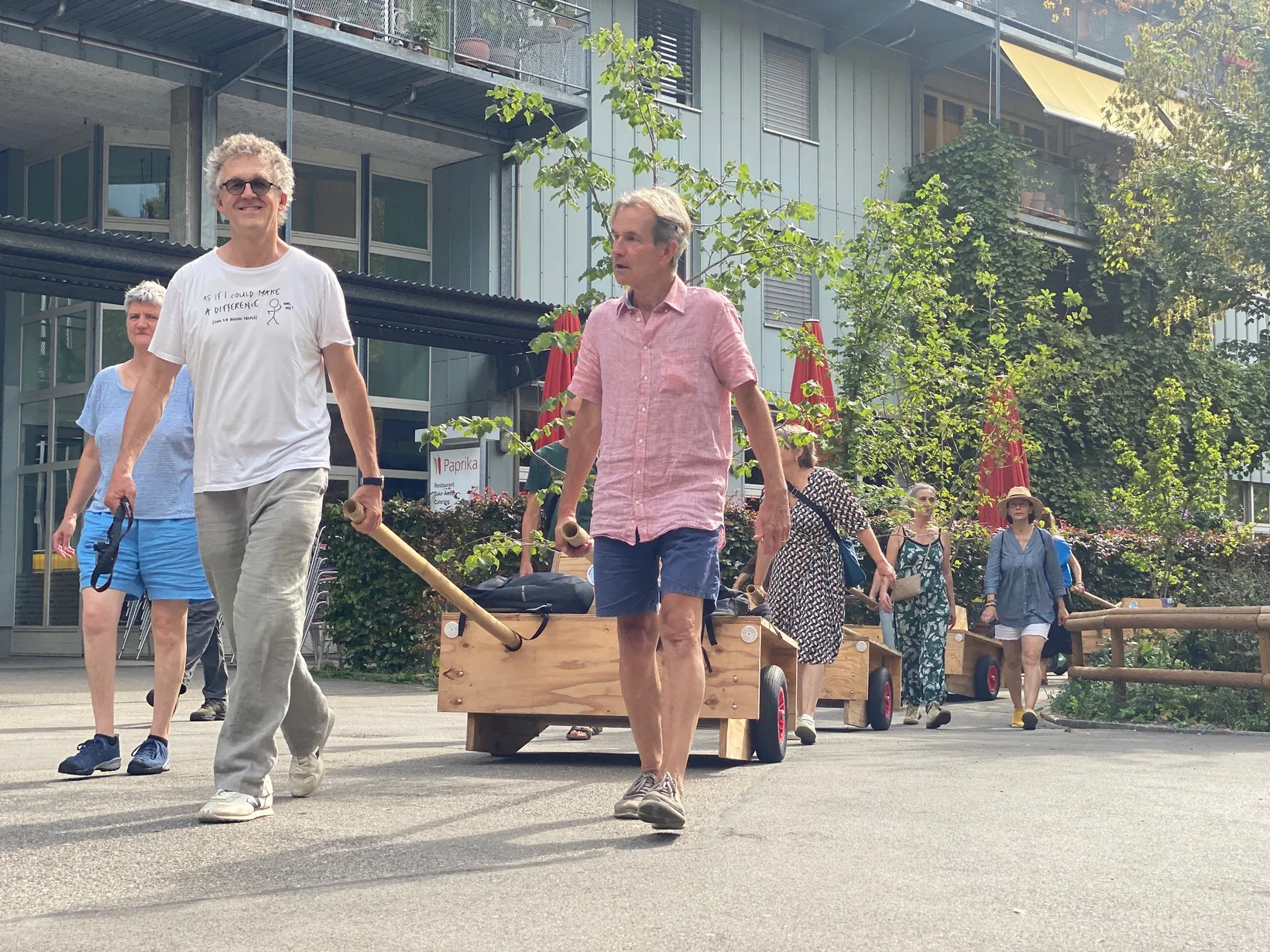 Wanderbaumallee vom Bullingerplatz an die Brahmsstrasse