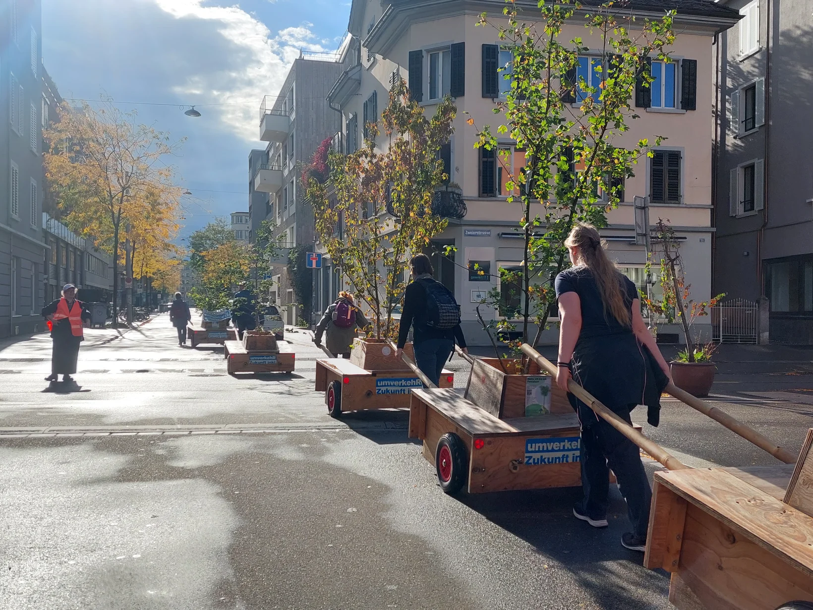 Wanderbaumallee Werdstrasse