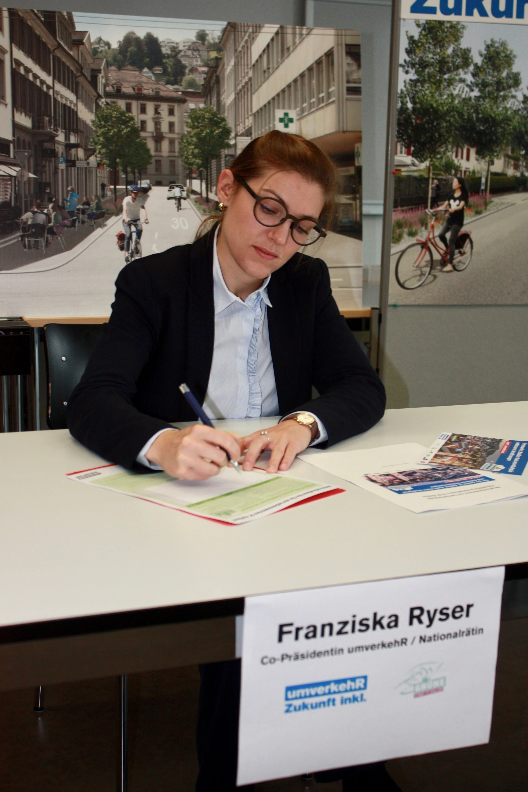 Medienkonferenz zu den Stadtklima-Initiativen in St. Gallen