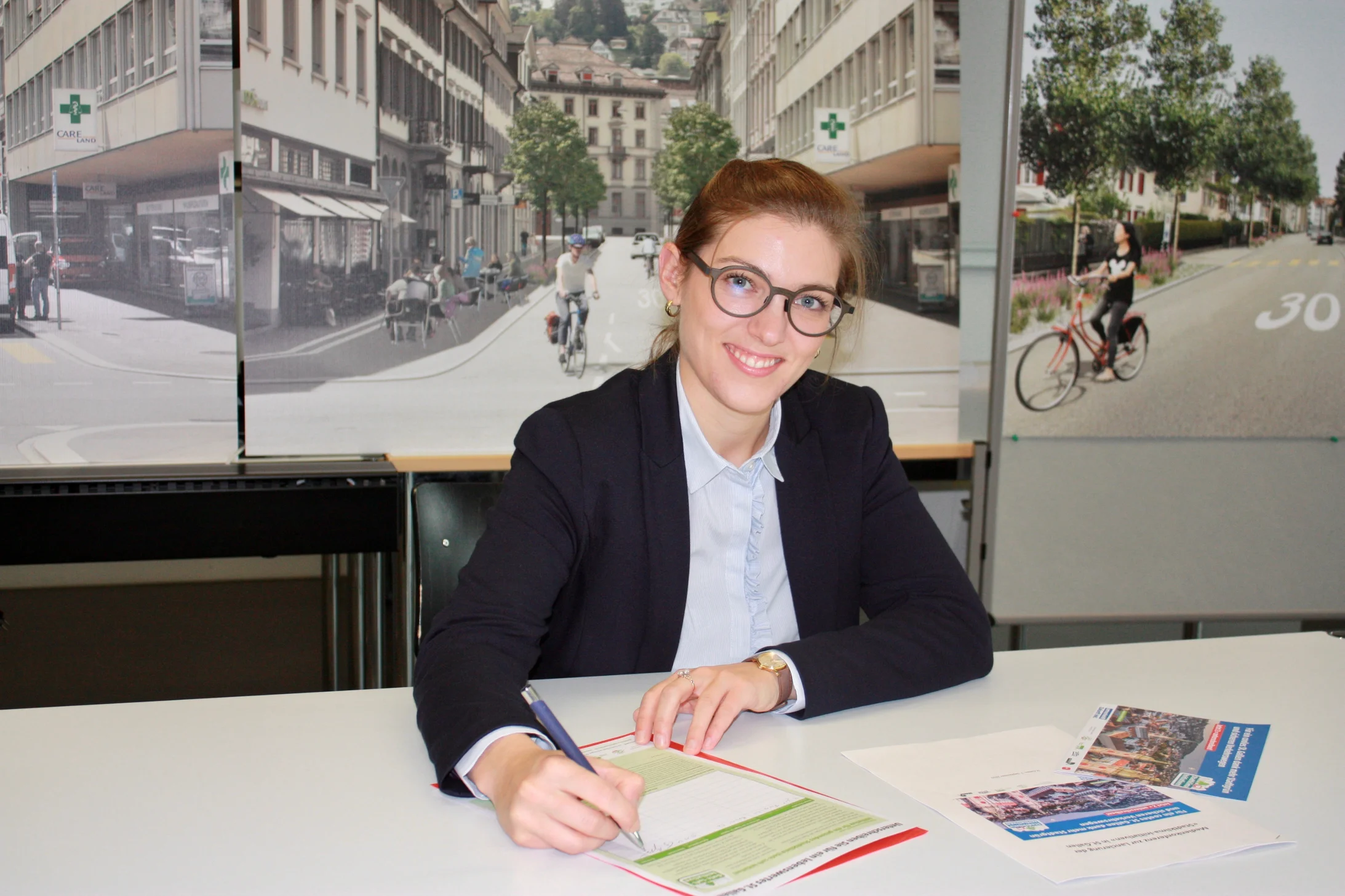 Medienkonferenz zu den Stadtklima-Initiativen in St. Gallen