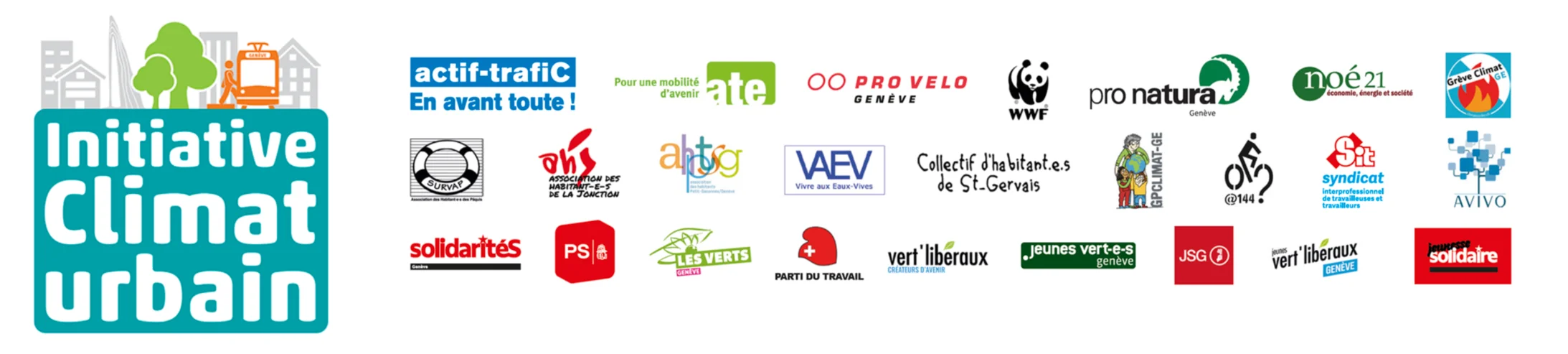 logos organisations Climat Urbain