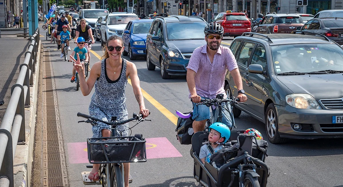 Bandes Cyclables Plainpalais-Cornavin (GE)