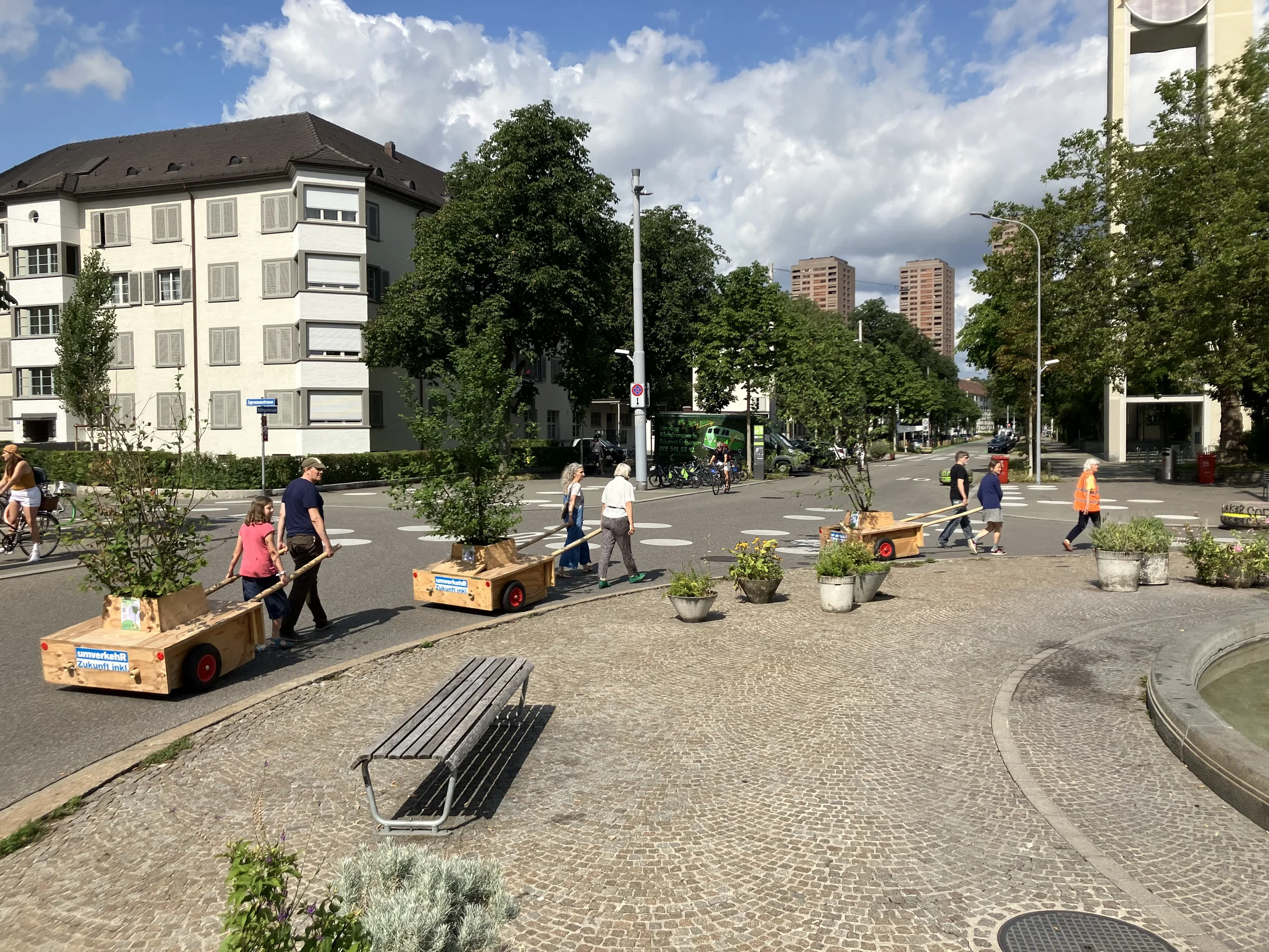 Wanderbaumallee Wydenstrasse Bullingerplatz