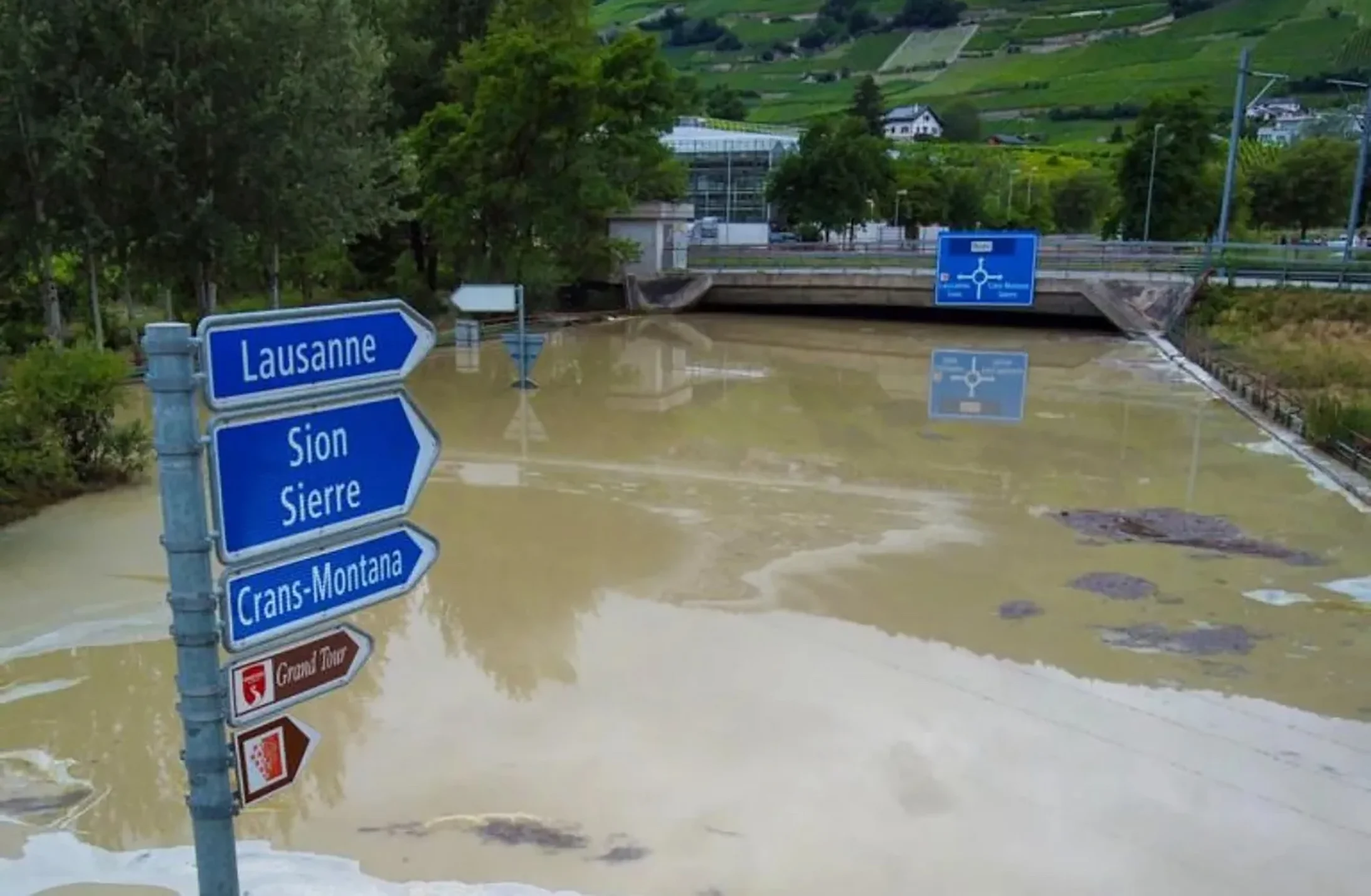 Inondation Sierre