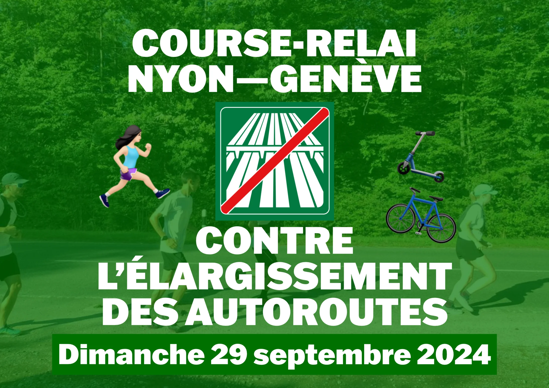 Course relai Nyon - Genève 