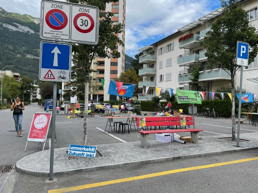 PARK(ing)Day 2023 Chur Ringstrasse